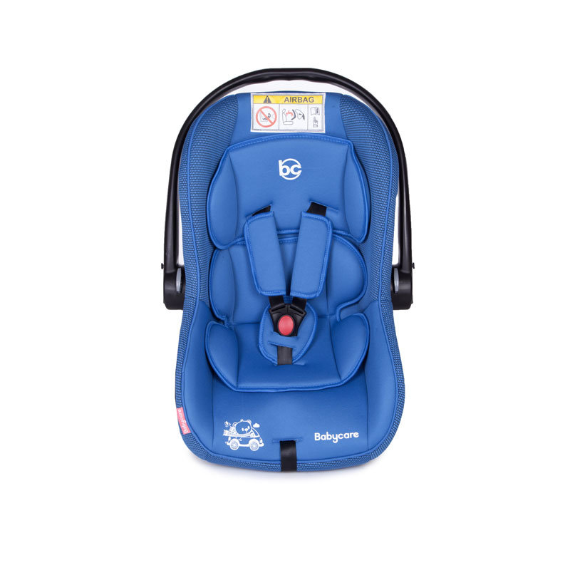 Детское автомобильное кресло Baby Care Lora – гр. 0+, 0-13 кг. – от 0 до 1,5 лет - Серый/Серый   